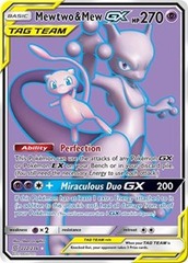 Mewtwo & Mew GX (Full Art) -222/236 - Unified Minds